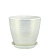 Горшок Перламутр бутон белый 12см (РС 55/1)