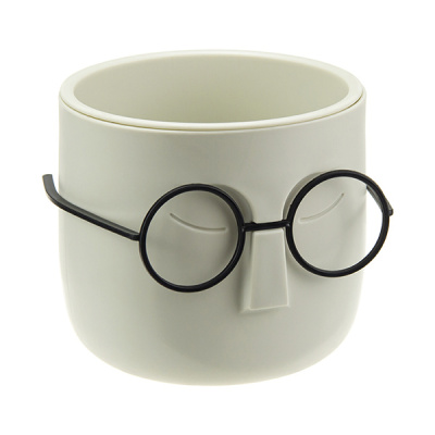 Кашпо СТИВ D115мм 0,65л со вставкой (то)