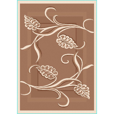 Циновка ЭКО 7907  размер ,50х80 (0,4 м2) 1шт, цвет бежевый, Россия