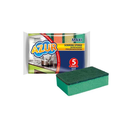 Губки для посуды MAXI CENTI 5 шт