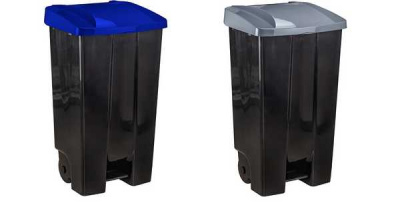 Бак 110л с педалью на колесах (то)