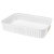 Лоток "VELVET", 360х265х70мм, 5,5л (белый) (то)