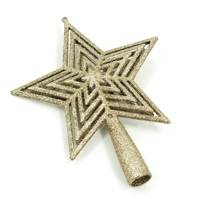 Украшение верхушка ели ЗВЕЗДОЧКА 14см