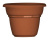Горшок "Милано", D19, с поддоном 2л терракотовый (то)