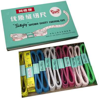 Измерительная лента 1,5м ширина 1,3см (набор 12шт)