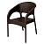 Кресло RATTAN Ola Dom 580х620х805мм (коричневый)