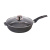 Сковорода 24см АП Гранит с несъемной ручкой и стеклянной крышкой арт.С24701