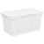 Корзина "Лофт" 21л с крышкой (белый) (то) Корзина "Лофт" 21л с крышкой (белый) (то)
