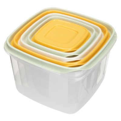 Комплект контейнеров д/прод. CLEVER 5шт (0,12л + 0,25л + 0,45л + 0,75л + 1,2л) (Микс 1)