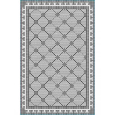 Циновка ЭКО  77022  размер 80х150 (1,2 м2) , цвет светло-серый, Россия