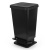 Контейнер для мусора с педалью 30л (черный) (то)