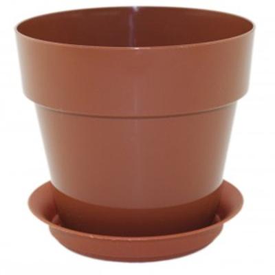 Горшок Протея 0,7л с поддоном Терракот