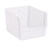 Корзинка "Лофт" 20л 395х300х245мм штабелируемая (белая) (то)