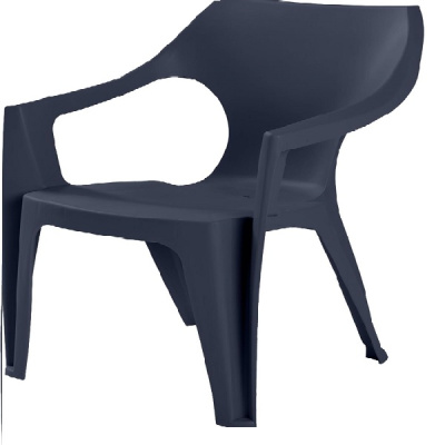 Кресло DeForma 550x535x785 мм вулканический серый (то)