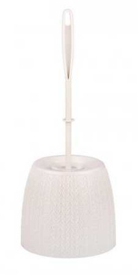 Ёрш с подставкой "Вязаное плетение" (бежевый)(то)