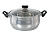 Кастрюля  нерж.  2,2л