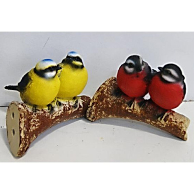 Навес : 2 птички(синички) 12х16х12