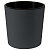 Горшок Вега 5,2л с вкладкой Антрацит