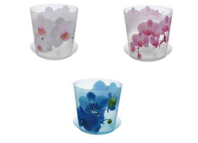 Кашпо ДЕКО D160мм 2,4л с подставкой