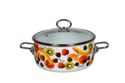 Кастрюля сф. "FRUITS" 3,0л низк