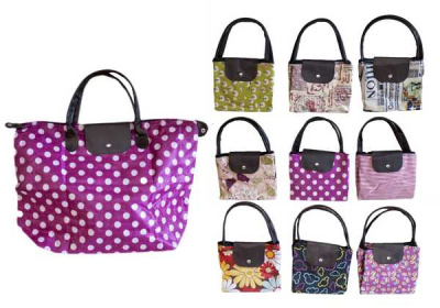 Сумка хозяйственная, плотная, 50*55см (ручки экокожа)