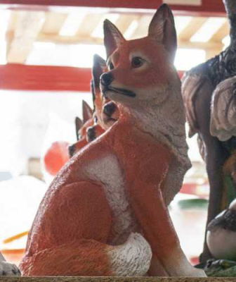 Лисичка сидящая