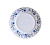 Тарелка для второго НЕБЕСНЫЙ ВАСИЛЕК 17,5см