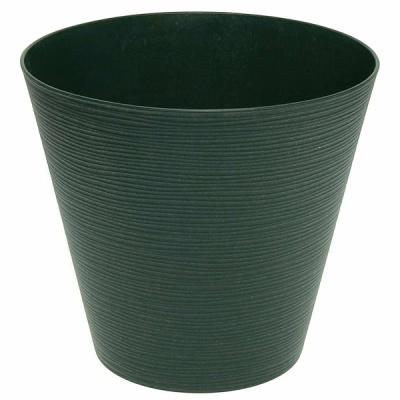 Горшок "ЭКО Конус" D19 со встав. 3,0л малахит