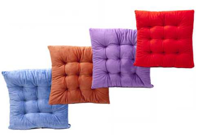 Подушка для стула (табурета) БАРХАТ, 37*37см