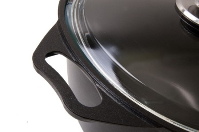 Кастрюля 2л со стеклянной крышкой АП