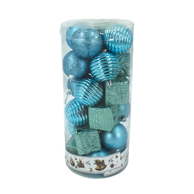 Шары елочные 6см, 24шт