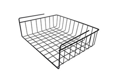 Корзина подвесная 280х360x120 мм (черный)(хпп) (то)