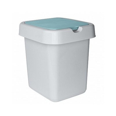 Контейнер для мусора 25л Step зеленый бархат (то)