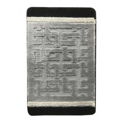 Комплект ковриков из полипропилена на латексной основе, "L'CADESI HIGH MONO", из 2шт. 50х80см, Maze 