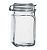 Банка с крышкой КРЕМЛИН 1300 мл (метал.клипса + пласт. уплотн.)