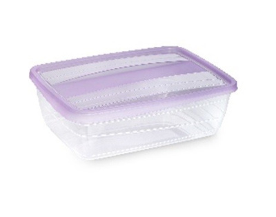 Контейнер прямоугольный Fresco 1000 мл (Лаванда) (195*145*60мм) (то)