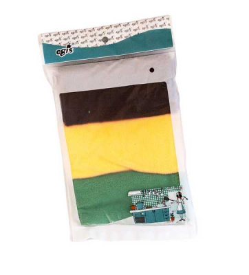 Салфетка универсальная цветная 30*30 см (набор 3 шт)