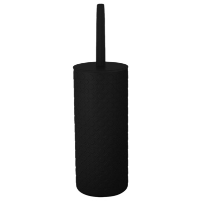 Комплект WC BLACK (подставка + ерш) (то)