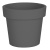 Кашпо LOFT 28литров OLA DOM (антрацит)
