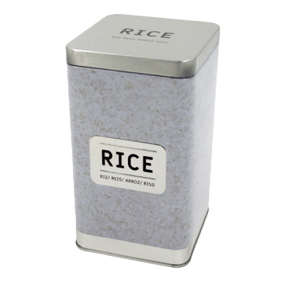 Банка для хранения сыпучих продуктов 10*10*17см