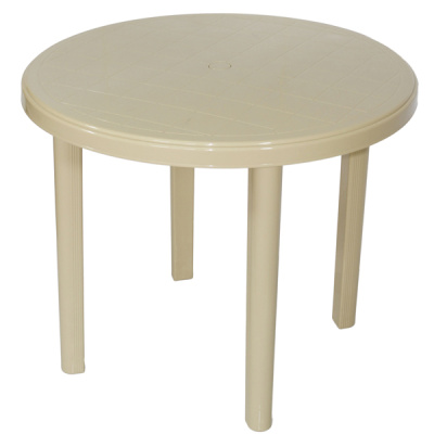 Стол круглый d 900 мм бежевый (то)