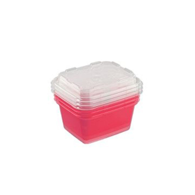 Набор контейнеров д/заморозки Zip mini 3 шт. (сангрия)(то)