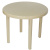 Стол круглый d 900 мм бежевый (то)