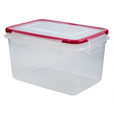 Контейнер для СВЧ 1,1л "ЭКСТРА ЛОК" S (красный) (то)