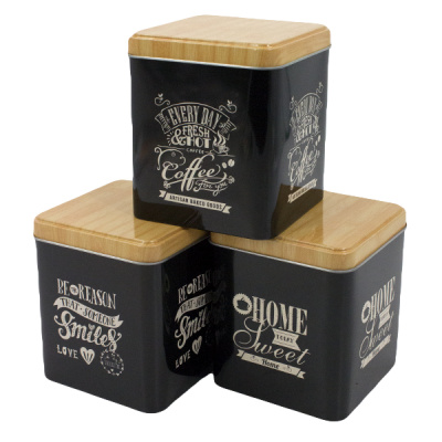 Банка для хранения сыпучих продуктов 10*10*12см