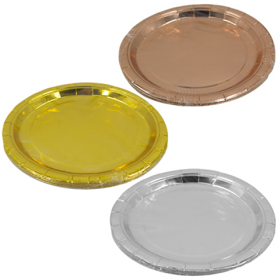 Тарелки бумажные Ø-23см, набор 10шт