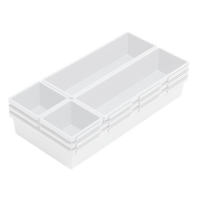 Лотки для хранения "Комбо 2" (белый) (то)