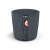 Горшок для цветов с дренажной вставкой Desert 11,2л (d265, h258мм)(серый) (то)