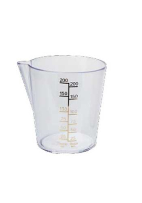 Емкость мерная для продуктов 0,2л натуральный (то)