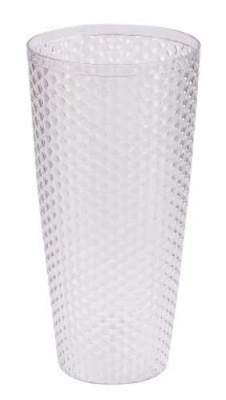 Ваза для цветов "Мозаика" (люкс) (прозрачный)(то)